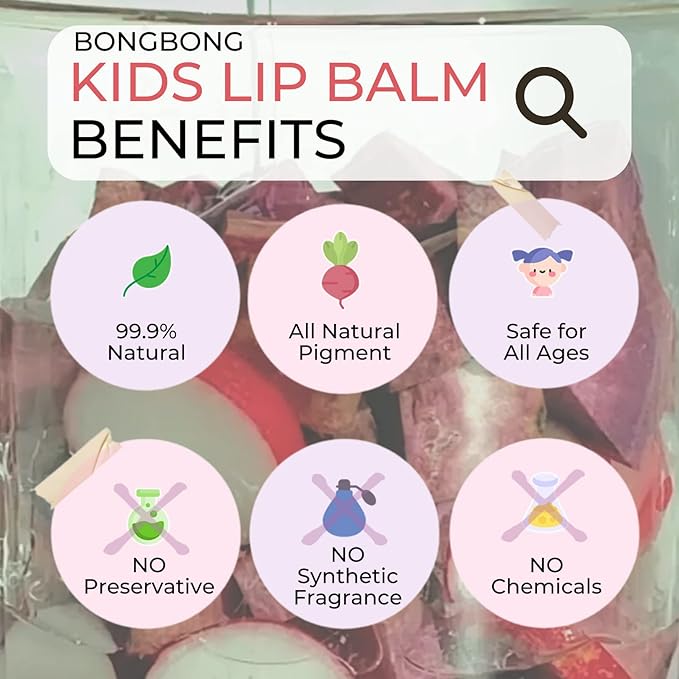 Bongbong Kids Lip Balm - Tinted