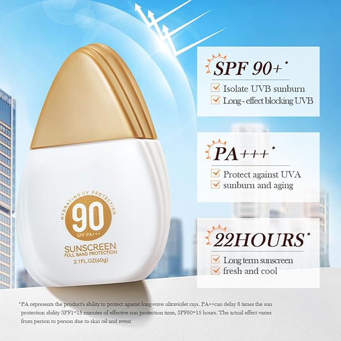 Face Sunscreen SPF 90, Sunscreen