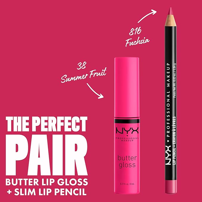 NYX PROFESSIONAL MAKEUP Butter Gloss, Non-Sticky Lip Gloss