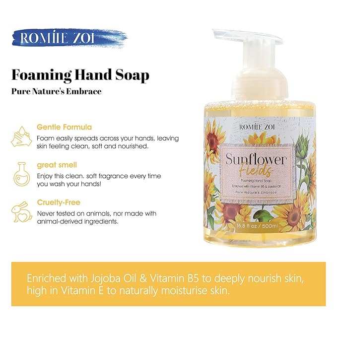 Foaming Hand Soap - Sunflower Fields