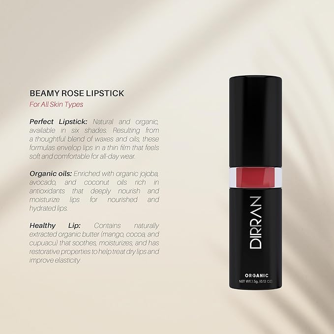 Organic Lipstick, Safe for all, Long-Lasting Regenerative Lipstick