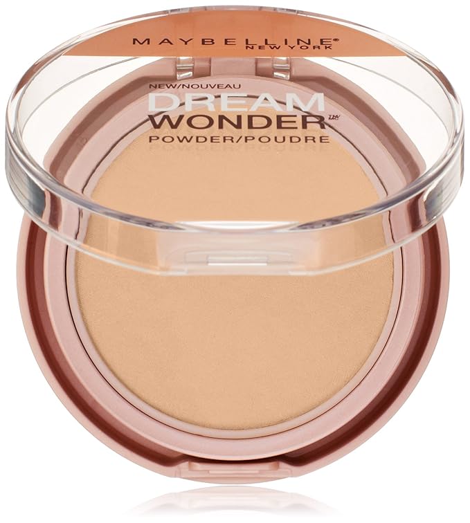 Maybelline New York Dream Wonder Powder, Medium Buff, 0.19 Ounce