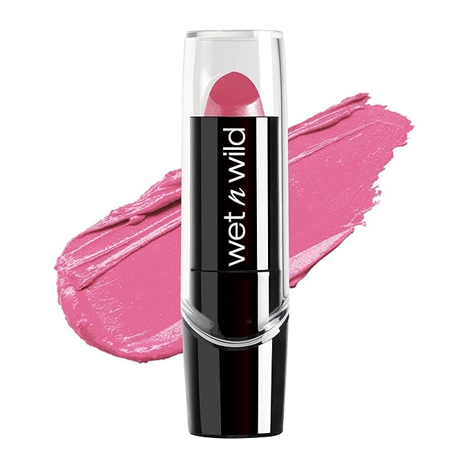 wet n wild Silk Finish Lipstick, Hydrating Rich Lipstick,