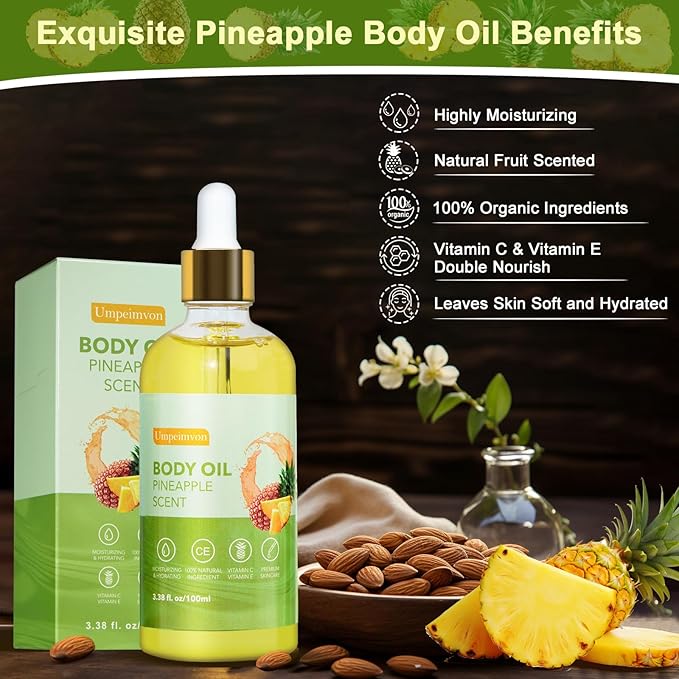 2 Pack Body Oil after Shower