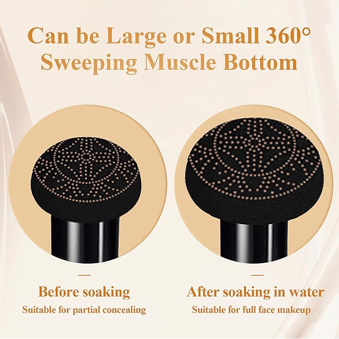 Mushroom Head Air Cushion CC Cream - Long-Lasting 1 PCS)