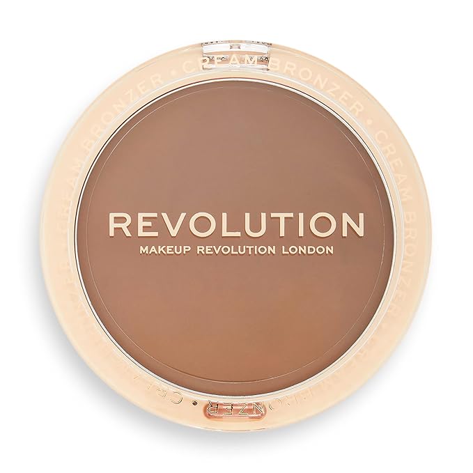 Revolution Beauty, Ultra Cream Face Bronzer, Buildable & Light, . 0.24 Oz