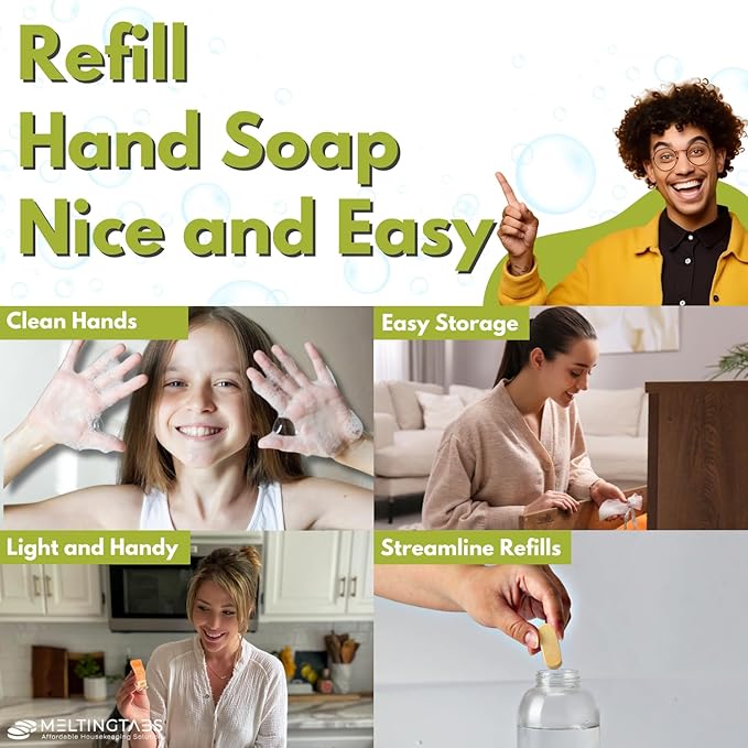 Foaming Hand Soap Refill Tablets -