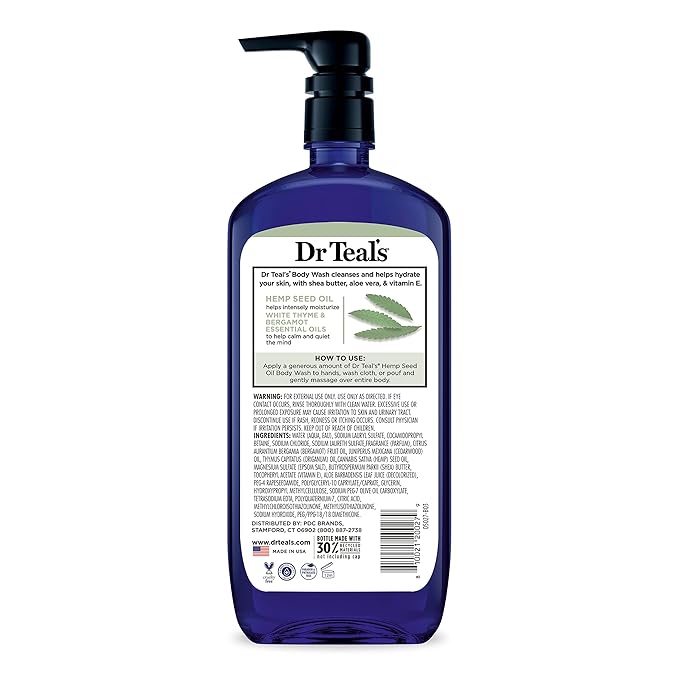 Dr Teal's Body Wash with Pure