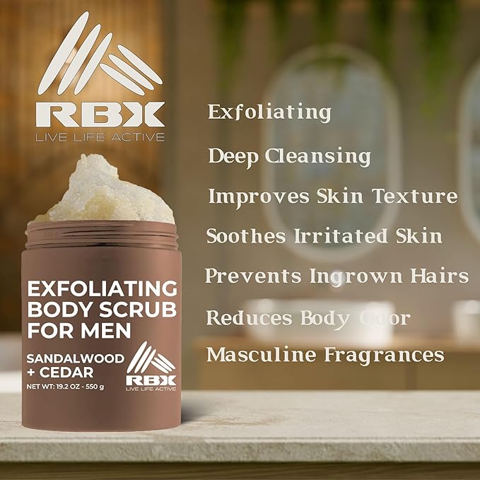 RBX Exfoliating Body Scrub For Men