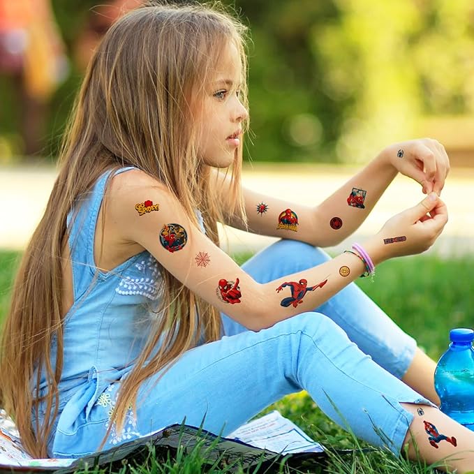 6 sheets temporary tattoos for