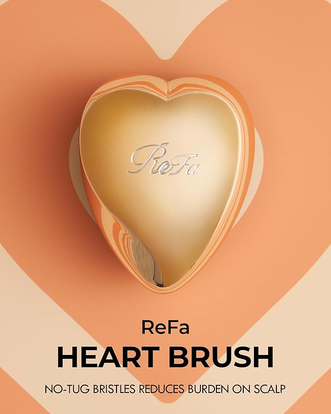 ReFa Heart Brush CHAMPAGNE GOLD |