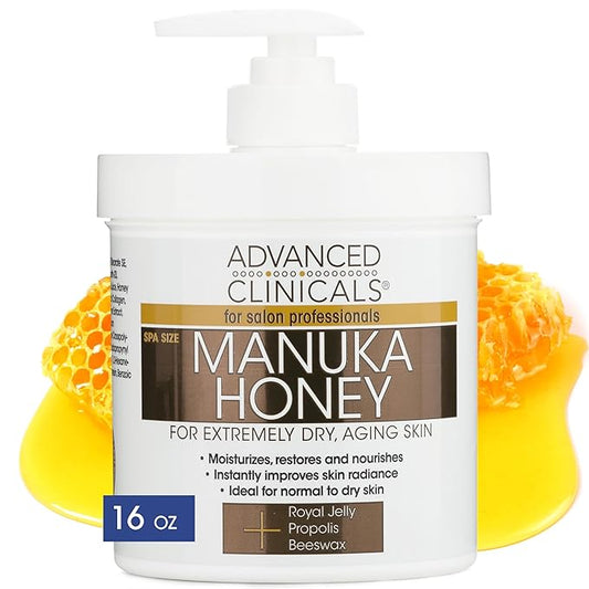 Advanced Clinicals Manuka Honey Cream Face