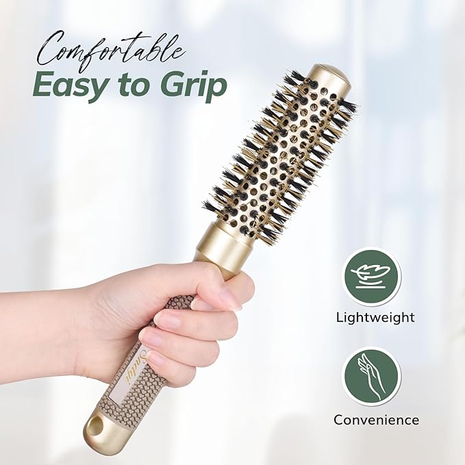 Round Brush for Blow Drying, Nano Thermal Ceramic