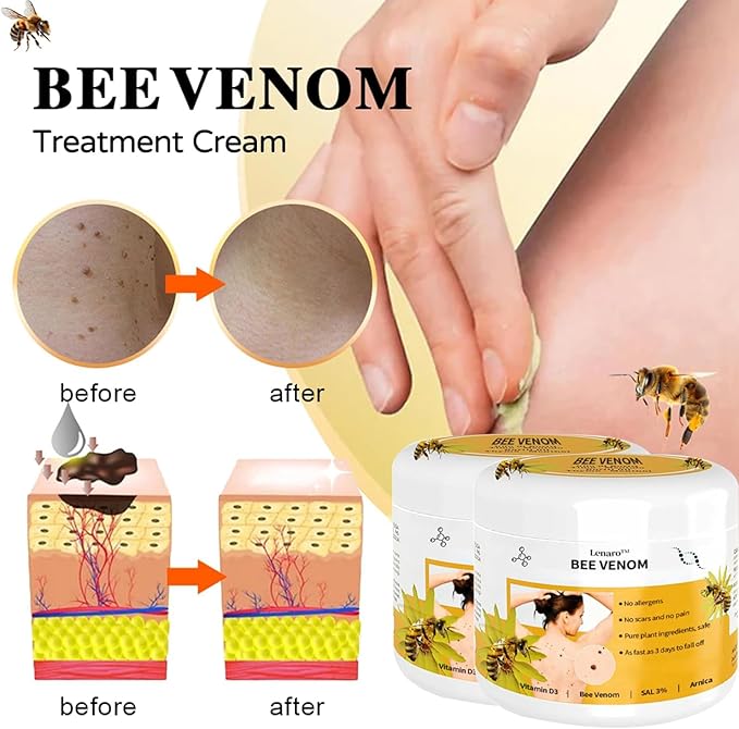 2PCS Bee Venom Cream New Bee