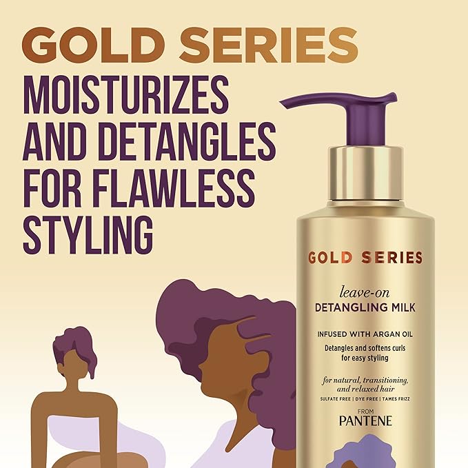 Pantene Gold Series Detangling Milk