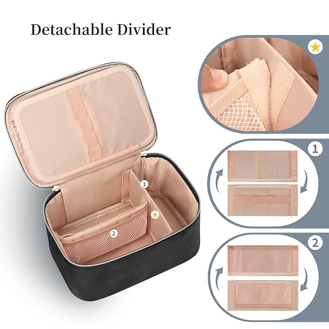 Ocheal makeup bag, travel makeup