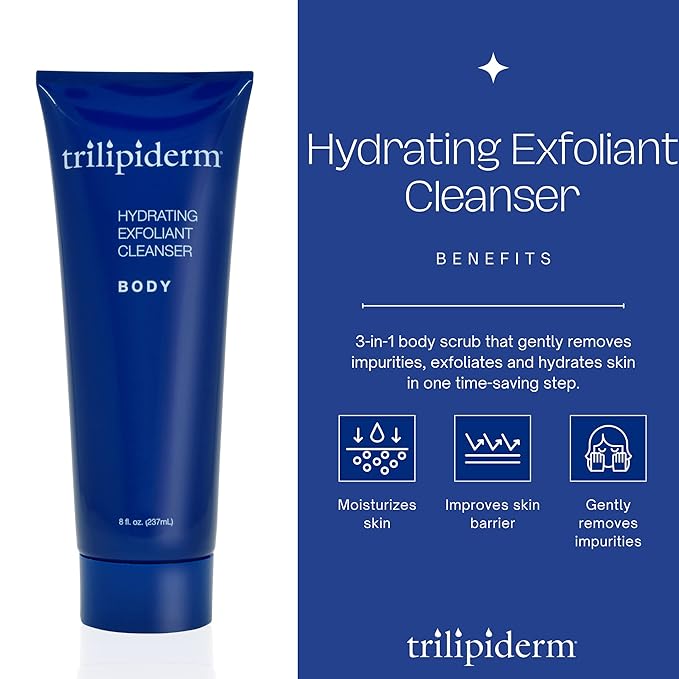 Trilipiderm Hydrating Exfoliant Cleanser –