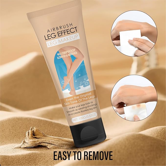 Leg makeup waterproof no transfer,