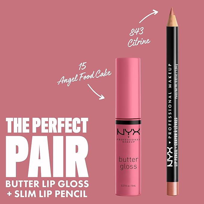 NYX PROFESSIONAL MAKEUP Butter Gloss, Non-Sticky Lip Gloss