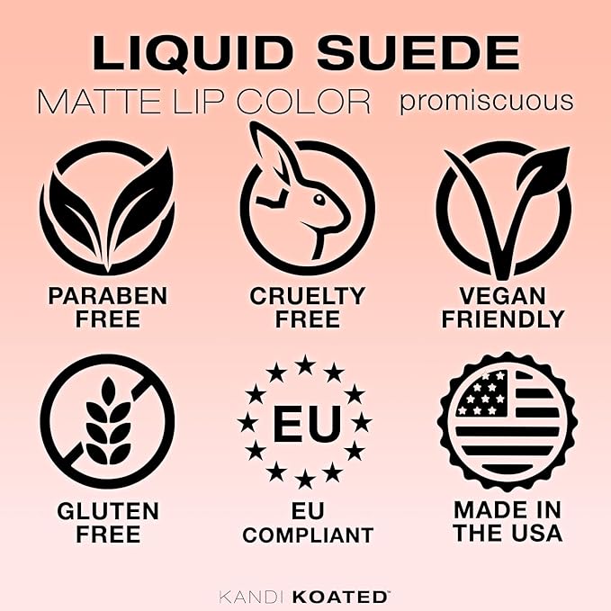Kandi Koated Liquid Suede Lipstick [Promiscuous] Liquid Matte Lipstick