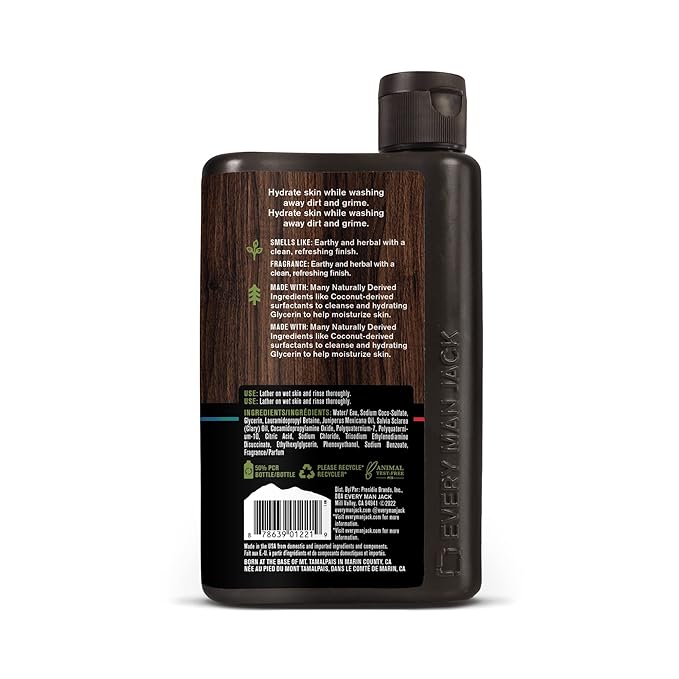 Every Man Jack Hydrating Body Wash for all 5oz