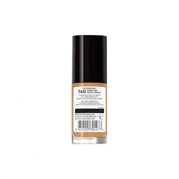 COVERGIRL TruBlend Matte Made Liquid Foundation, Warm Sun of 4)