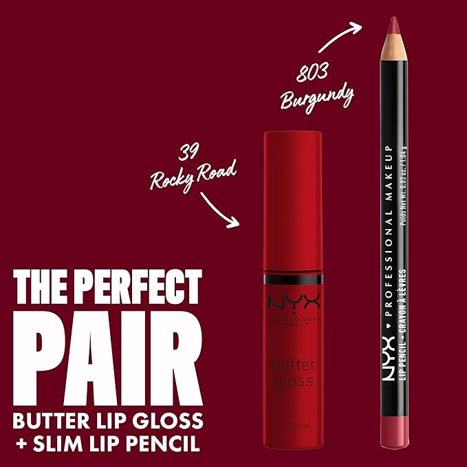 NYX PROFESSIONAL MAKEUP Butter Gloss, Non-Sticky Lip Gloss