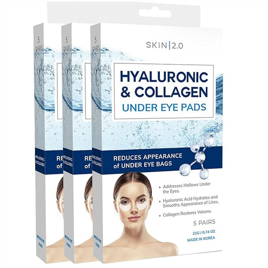 Hyaluronic acid and collagen under