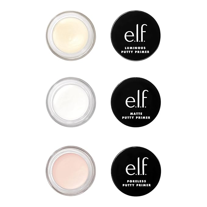 e.l.f. Cosmetics Putty Primer Trio, Includes Poreless Putty, of 1) 0.14 Oz