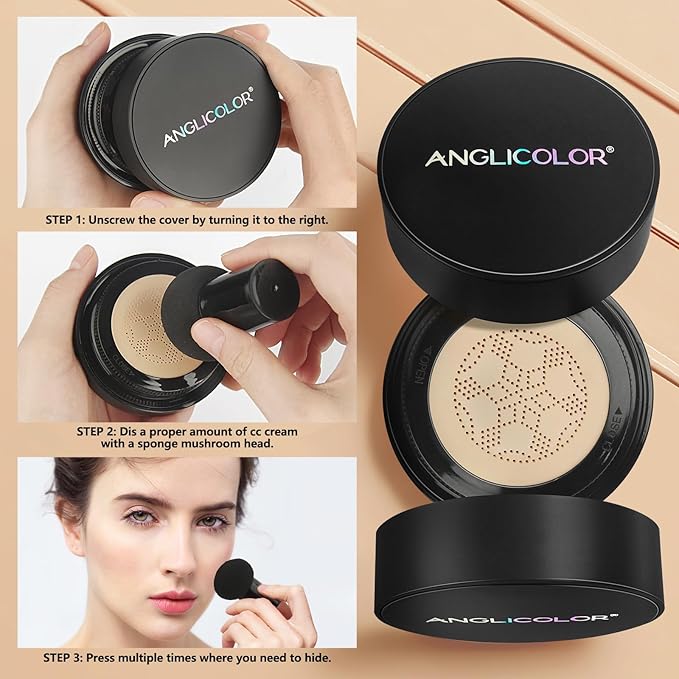 Mushroom Head Air Cushion CC Cream Strong Concealer 04, ) 200g