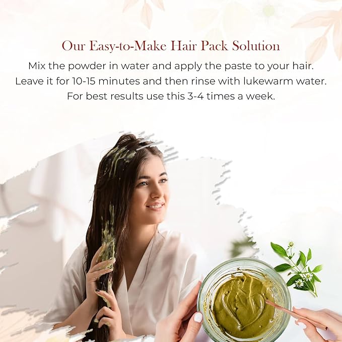 100% Natural Bhringraj Powder | (100 gms) False Hair Mix