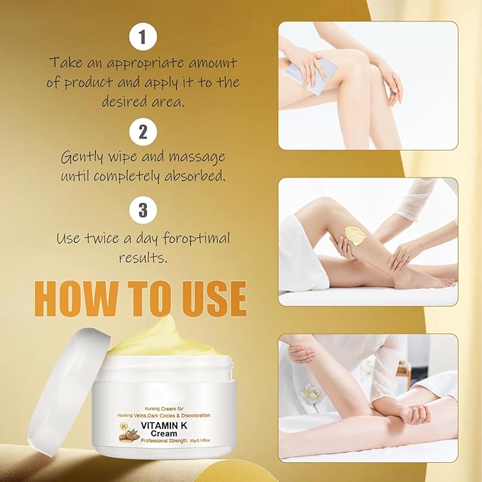 Varicose Veins Cream, Vitamin K Cream,