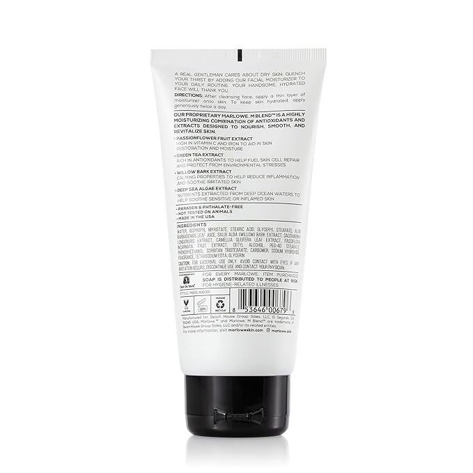 MARLOWE. No. 123 Men's Facial Moisturizer