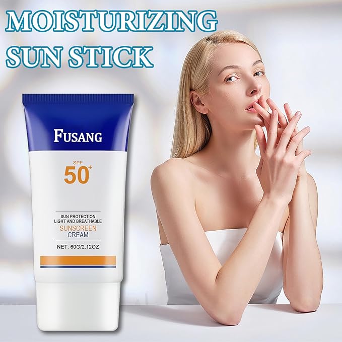 Face Sunscreen Stick SPF 50+,Matte Non-Greasy Sunscreen Stick Face,Moisturizing Sun Screen Stick for All Skin Types,Oil Control Long Lasting Sunscreen Face Stick-04