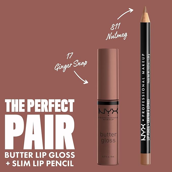 NYX PROFESSIONAL MAKEUP Butter Gloss, Non-Sticky Lip Gloss