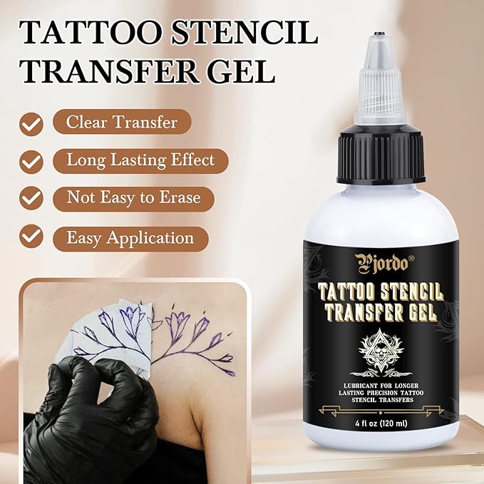 2pcs tattoo stencil transfer gel