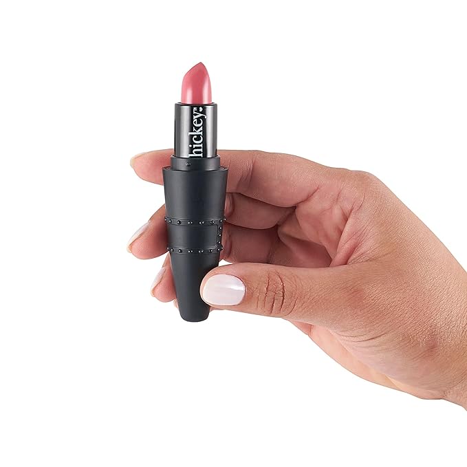 Hickey Lipstick Orgnanic Nothing but Nude Refillable Lipstick | Gluten Free | Moisturizing & Long Lasting Gluten Free Highly Pigmented Lipstick for Women | Velvet Finish