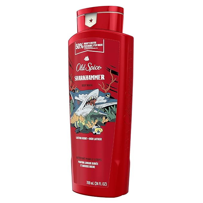 Old Spice Body Wash for Men, Sharkhammer, Long