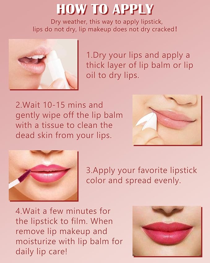 Matte Liquid Lipstick for Women, 1Pcs Highly Pigmented Lipstick