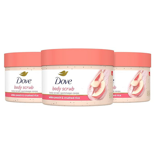 Dove Body Scrub White Peach &