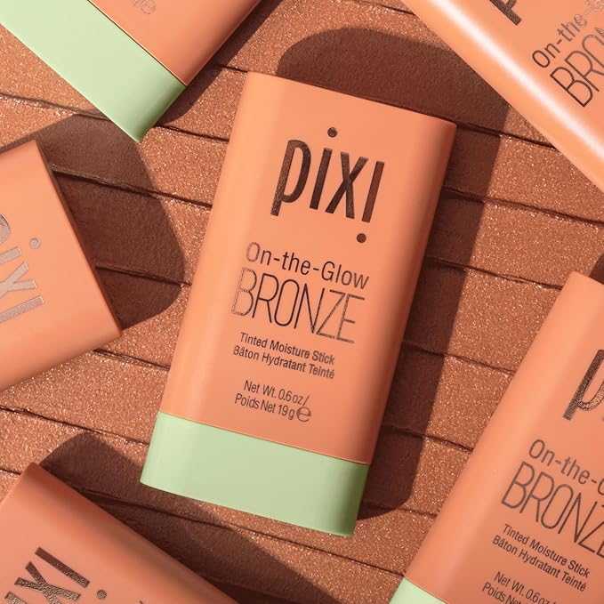 Pixi On-the-Glow Bronze - RichGlow, Hydrating Tinted Moisture 0.6oz, Paraben-Free 19g