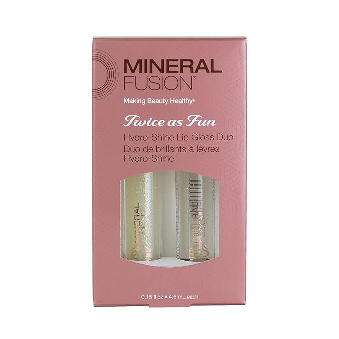 Mineral Fusion Twice As Fun, Hydro-Shine Lip Gloss