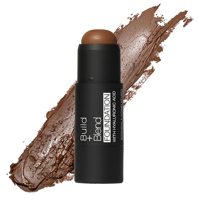 Palladio BUILD & BLEND Foundation Stick, Medium Coverage Stick,