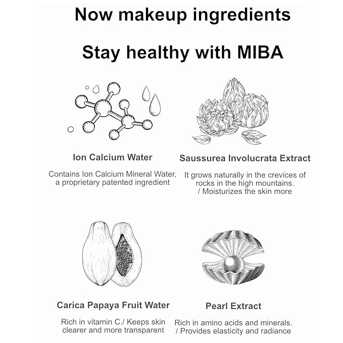 MIBA Ion Calcium Mineral BB Cream 50ml / 50ml