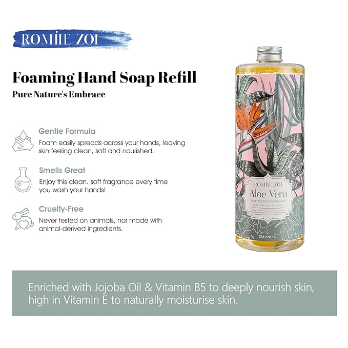 Foaming Hand Soap Refill, Gentle &