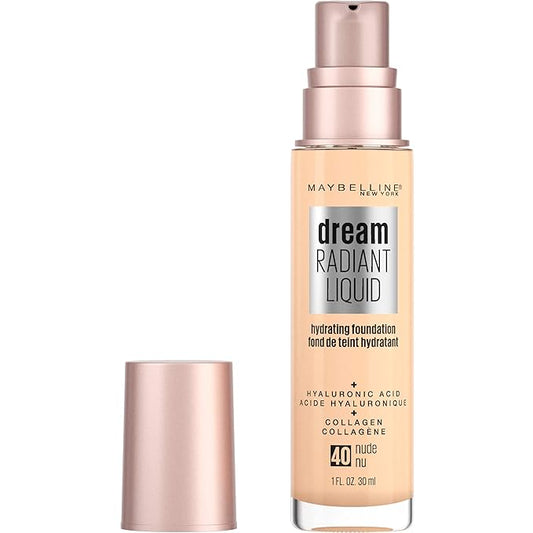 Maybelline Dream Radiant Liquid Medium Coverage Hydrating Makeup, Fl; Oz