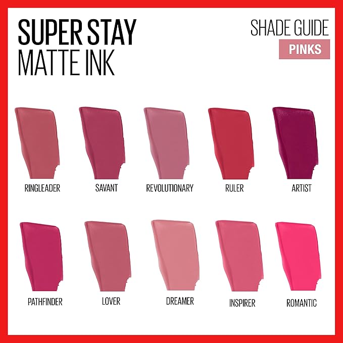 Maybelline Super Stay Matte Ink Liquid Lipstick Makeup,