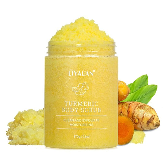 Liyalan Turmeric Body Scrub Moisturizing and