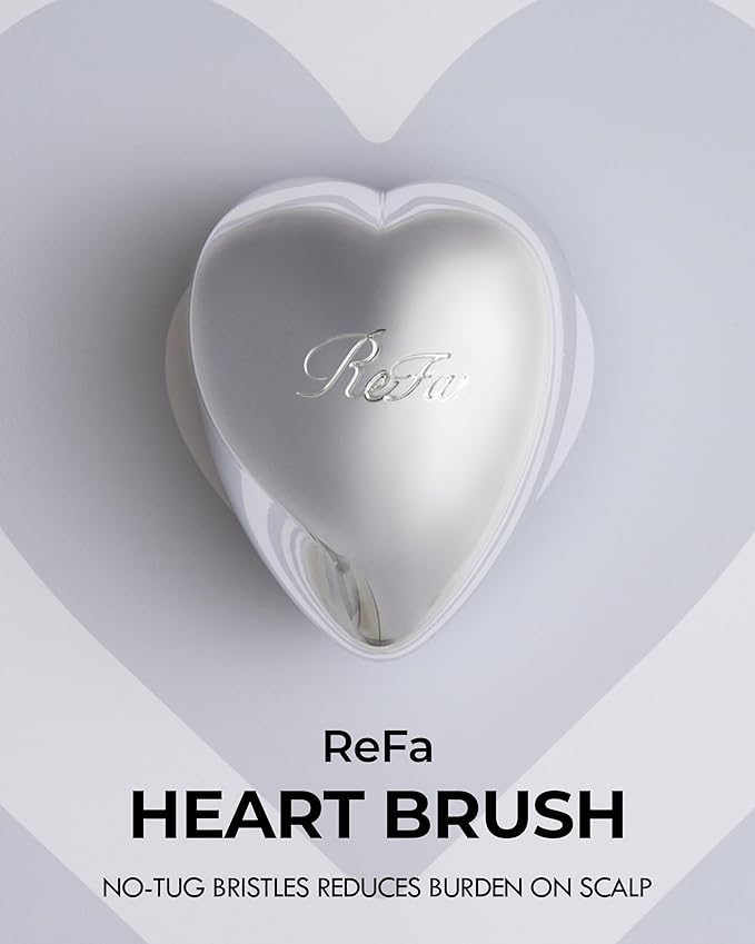 ReFa Heart Brush SILVER | Heart