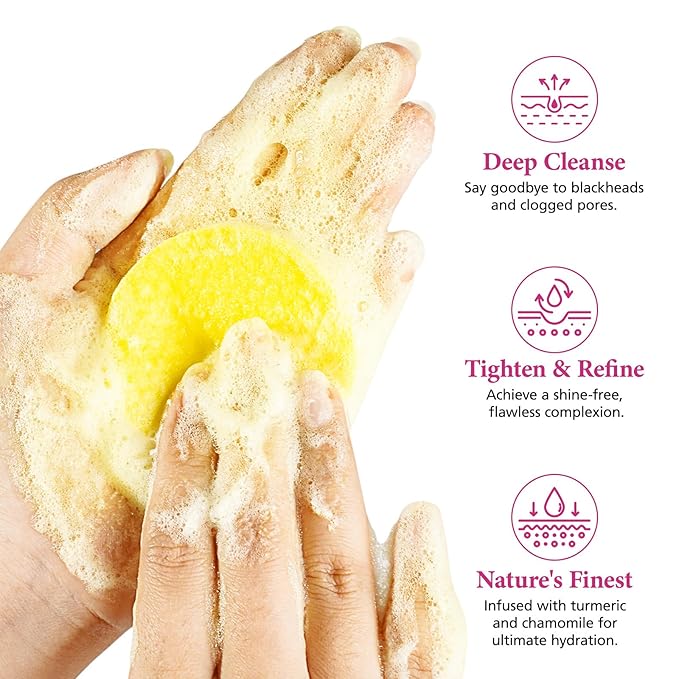 Turmeric kojic acid cleansing pads,